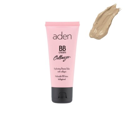 BB-крем з колагеном Aden BB Cream -№ 01 (Ivory) ABBCC-01 фото