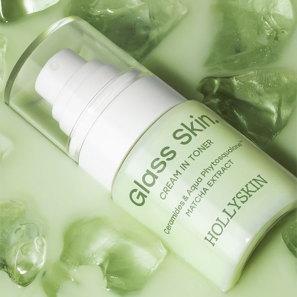 Крем-тонер для обличчя HOLLYSKIN Glass Skin з церамідами та екстрактом матчі, 50 мл 4823109706149 фото від MYRIAM