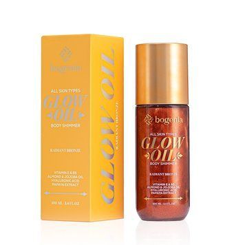Олія-шиммер для тіла Glow Oil Body Shimmer Bogenia BG462 - №004 (Radiant Bronze) BG462-04 фото від MYRIAM