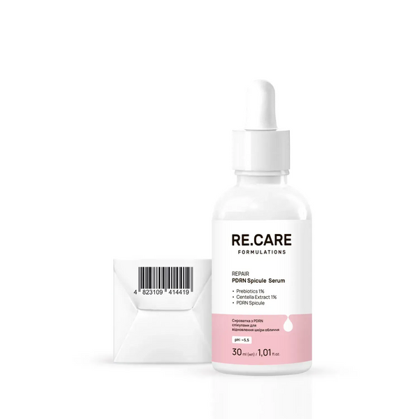 Сироватка RECARE з PDRN спікулами для відновлення шкіри обличчя Repair PDRN Spicule Serum 30 мл 4823109414419 фото від MYRIAM