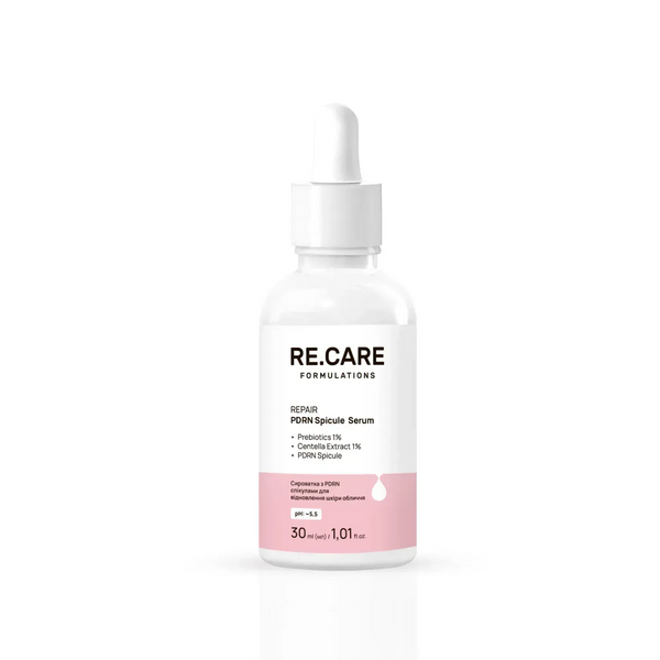 Сироватка RECARE з PDRN спікулами для відновлення шкіри обличчя Repair PDRN Spicule Serum 30 мл 4823109414419 фото від MYRIAM