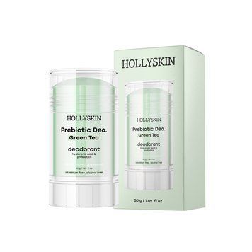 Парфумований дезодорант HOLLYSKIN Prebiotic Deo Green Tea з гіалуроновою кислотою і пребіотиками 4823109702301 фото від MYRIAM