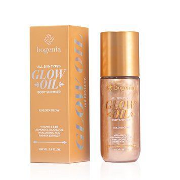 Олія-шиммер для тіла Glow Oil Body Shimmer Bogenia BG462 - №005 (Golden Glow) BG462-05 фото від MYRIAM