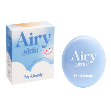 Легка Тональна Основа-Кушон Pop Gossip Airy Skin Fit Face Cushion - №02 (Light Neutral) AS112-02 фото від MYRIAM