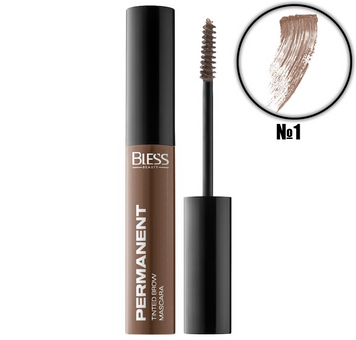 Тинтующая тушь для бровей Bless Beauty Permanent Tinted Brow Mascara - №1 (Blond) BLPTBM-01 фото от MYRIAM