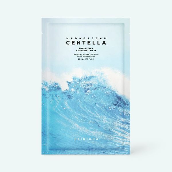 Маска тканинна з гіалуроновою кислотою SKIN1004 Madagascar Centella Hyalu-Cica Hydrating Mask 8809913833093 фото від MYRIAM